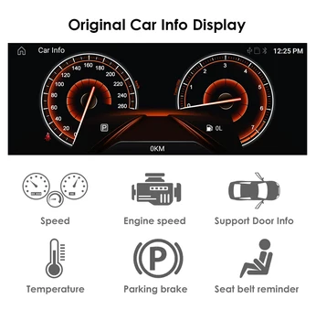 8.8 INCH Android Auto Multimedia Player pentru BMW 5 E60 E63 E90 E91 E92 E64 CCC la CIC 2004 - 2012 Radio Auto GPS 8core 4G 64G