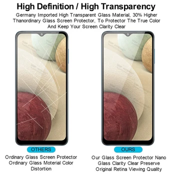 A12 Protector de Ecran și Lentilă aparat de Fotografiat Blindate Film Pentru Samsung Galaxy A12 A11 A10 A10s A10e 12 Tremp Sticlă de Siguranță Acoperire Completă
