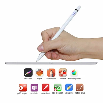 Active Stylus Pen pentru Apple Pencil 1 2 iPad IOS Stylus pentru Tabletă Android cu Ecran Touch Pen pentru iPad Huawei, Xiaomi Smartphone