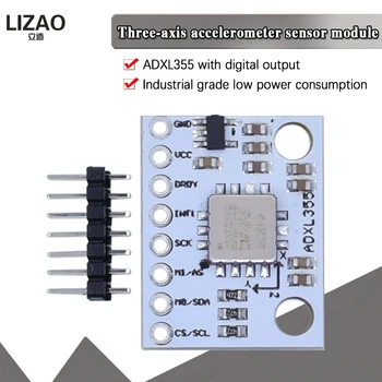 ADXL355 accelerometru triaxial modulul senzorului este un grad industrial, low-power integrat senzor de temperatură cu ieșire digitală