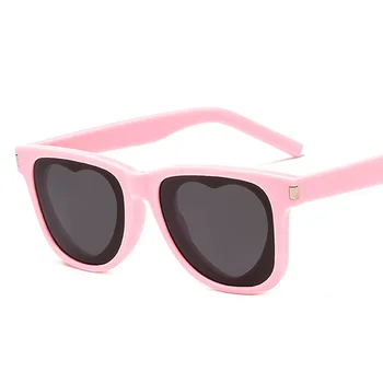 AKAgafas Pătrat ochelari de Soare Drăguț Femeile Inima Ochelari pentru Femei/Bărbați 2021 Brand de Moda Ochelari de vedere Femei Oglindă Gafas De Sol Mujer