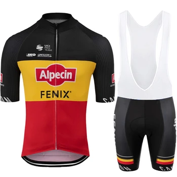 Alpecin Fenix Ciclism Jersey Vara Set iute Uscat PRO Biciclete Îmbrăcăminte pentru Bărbați biciclete Rutier Shirt Suit salopete pantaloni Scurți MTB Maillot Pantaloni