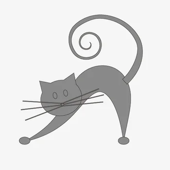 Amuzant Pisica Animale de Tăiere de Metal Moare Cusatura Ambarcațiuni moare pentru DIY Scrapbooking Handmake Carduri de Tăiat Hârtie Timbre Noi 2020