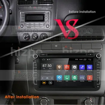 Android DVD Auto 2din Radio pentru VW POLO GOLF 5 6 POLO PASSAT B6 CC, JETTA TIGUAN TOURAN EOS, SCIROCCO, SHARAN CADDY GPS Player