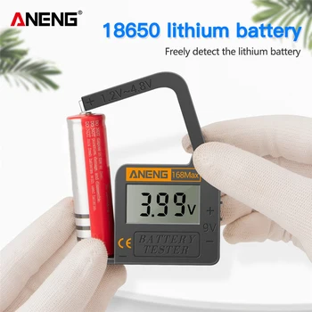 ANENG 168Max Digital Baterie de Litiu de Capacitate Tester LCD Tensiune de la Baterie Tester Digital Baterie de Litiu de Capacitate Instrument de Diagnosticare