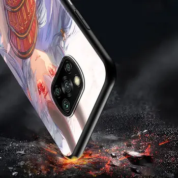 Anime fata samurai Pentru Xiaomi POCO M3 M2 C3 X3 NFC F2 F3 Pro X2 F1 Pro Km Juca Mix 3 A3 A2 A1 6 5 lite Caz de Telefon