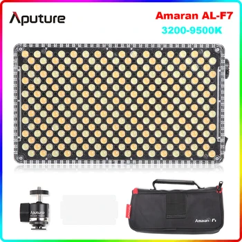 Aputure Amaran AL-F7 Bi-Temperatura de Culoare 3200-9500K CRI & TLCI 95+ 256Pcs Panou cu Led-uri cel Mai Versatil Portabil Pe-Camera cu LED-uri Lumina