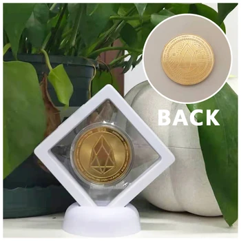 Argint/Placat cu aur de Monede Bitcoin/Ethereum/Litecoin/Dash/Unda/Monero/EOS monedă de Metal Monedă Comemorativă