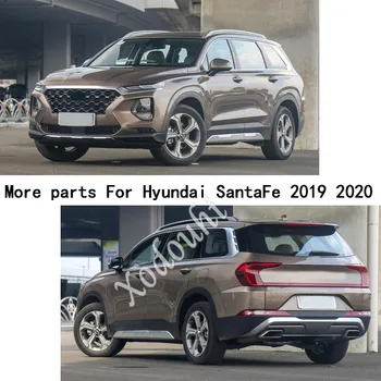 Autocolant Balustradă Din Oțel Inoxidabil Cotiera Usa Geam Panou Comutator De Echipare Cadru Pentru Hyundai Santa Fe SantaFe 2019 2020 2021