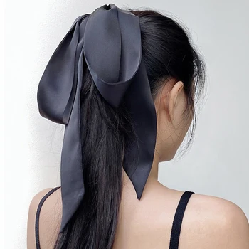 AWAYTR 2021 Nou Multifuncțional Lungă Panglică Cravată de Păr Femei Fete Turban Bentita de Par Benzi de Cap Bandană Hairband Accesorii