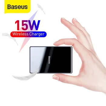 Baseus 15W Qi Wireless Charger Pentru iPhone 12 Pro MaX 11 Ultra Silm Repede Wireless Charging Pad Pentru Xiaomi, Huawei Samsung S20 S10