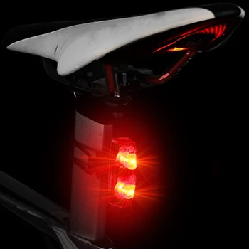 Biciclete Lumina Din Spate Bicicleta Stop Inducție Magnetică De Munte Biciclete Coada Lumina Din Spate Noaptea De Siguranță Lampa De Avertizare Accesorii Ciclism