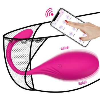 Bluetooth Vibratoare Jucarii Sexuale pentru Femei Wireless APP de Control Vibrator Vibrator Ou G spot Stimulator Clitoris sex Feminin Vibrator pentru Cuplu