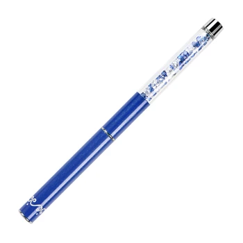 BQAN #4#6#8 Perie de Unghii Albastru Tija Stras Ocupe de UV Gel de unghii Pensule Nail Art Brush Design DIY Gel Extensii Unghii Instrumente