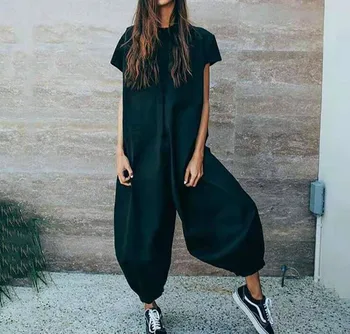 Bule dintr-O bucata, Pantaloni Strada Personalitatea Femei Chiloți Combinație Femei pe Scurt cu mâneci Sport Îmbrăcăminte