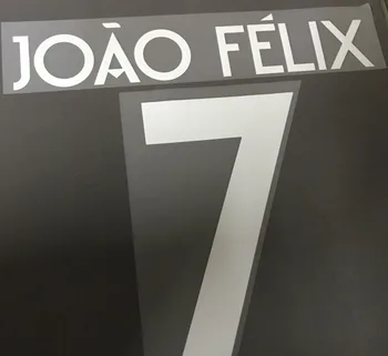 Calitate de Top 2019 UCL #7 Joao Felix Nameset Cu Log Personaliza Orice Nume Număr de Fier Fotbal Patch
