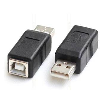 Calitate USB Tip a Male la Imprimantă Scanner Tip B Feminin Adaptor Adaptor Convertor Conectori Accesorii