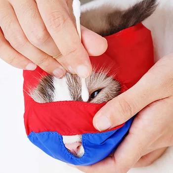 Cat Capacul De Protecție Pisica Bot De Protecție Respirabil Nailon Cat Bot Anti Muste Pisoi Livrările De Curățare Pentru Animale De Companie Îngrijire Consumabile