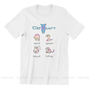 CatCraft Joc StarCraft Tricou Clasic in stil Gotic Supradimensionate Crewneck Tricou Mare de vânzări Harajuku Barbati Topuri
