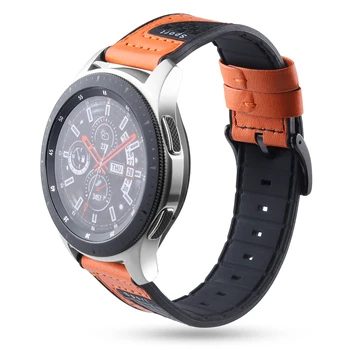 Cauciuc 22mm Trupa Ceas Curea pentru Samsung Galaxy Watch 46mm/de Viteze S3 Frontiera de Carbon Bratara de Silicon pentru Huawei Watch GT 2e Centura
