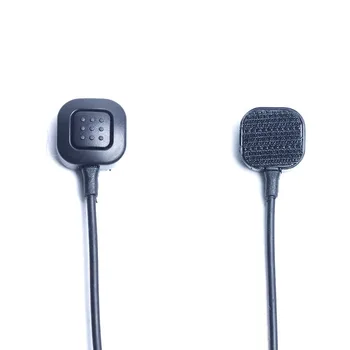 Cele mai bune Vibrații Gât Mic Walkie Talkie de Căști cu Microfon PPT Earpice pentru Două Fel de Radio BAOFENG UV-5R GT-3 WOUXUN KG-UV8D