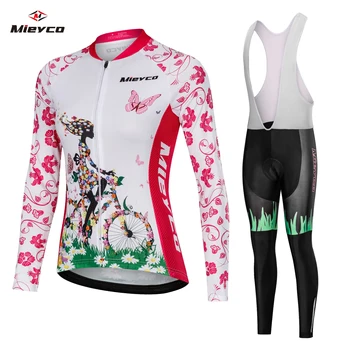 Ciclism Set Feminino Bicicleta De Montaña Costum Macacao Kit Body Uniformă De Specialitate Biciclete Mtb Jersey 2020 Pro Echipa Lady Pantaloni