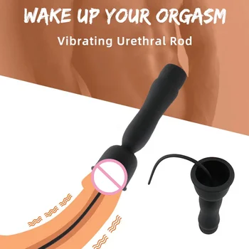 Consumabile Pentru Adulți De Sex Masculin Uretral Expansioniste Jucarii Stimuleaza Formarea Erecție A Penisului De 16 Frecvența De Vibrație Joc Adult Sex Shop