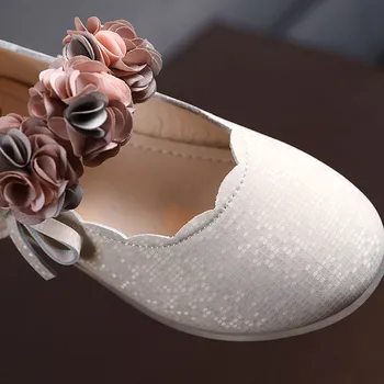 Copil Copil Copil Copii Fete Floral Din Piele De Dans Printesa Pantofi Sandale Drăguț Confortabil Pantofi Fete Solid Moale Pantofi De Vânzare