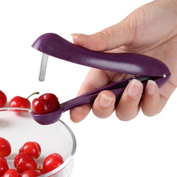 Creative Cherry Pitter Remover Fructe Măsline Bucătărie De Bază Gadget Stoner A Elimina Groapă Instrument De Semințe De Acasă Instrumente De Bucatarie