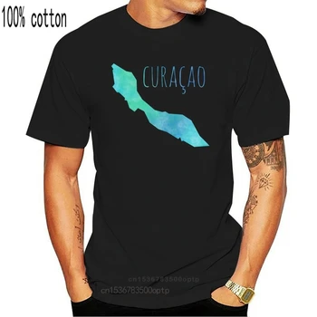 Curacao T Camasa Barbati Proiectarea de Bumbac S-XXXL Culoare Solidă de Fitness Noua Moda de Primăvară Tinuta de Toamna Tricou
