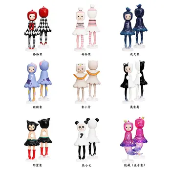 Cutie surpriză de Desene animate Manga Colecție de Artă de Jucării Populare Colectie Kawaii Drăguț Jucării Cifre Orb Cutie Cadou pentru Ziua de Crăciun