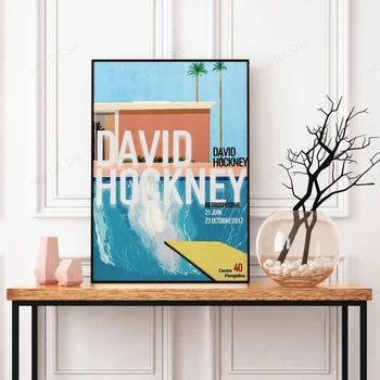 David Hockney O Pata Mare Expoziție De Postere, David Hockney Panza De Imprimare Poster