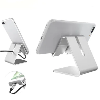De aluminiu Suport de Telefon Mobil Tabel Stand Birou Titularul de Telefon Stand Pentru IPad Air 2 3 4 Tablet PC Toate Telefoanele mobile