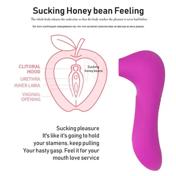 De Sex Feminin Mini Vibrator Fraier Clitoridian Stimularea Mamelonului Miere Limba