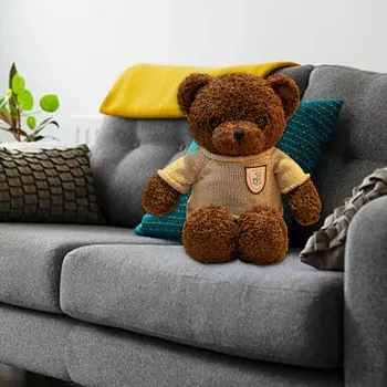 De înaltă Calitate 38cm Teddy Bear Papusa Animal de Pluș Urs de Pluș Jucării Iubitorii de Fete Ziua de nastere Cadou Copil