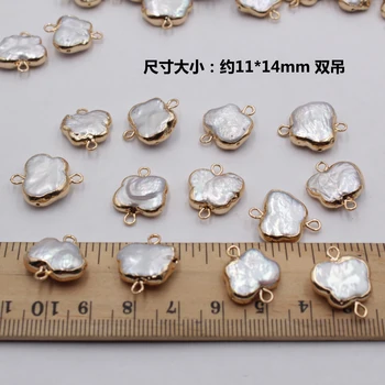 De înaltă Calitate stil Baroc Fluture în Formă de Perle Aurite Tăiate Perla Conector Manual DIY Accesorii Bijuterii en-Gros