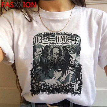 Death Note haine barbati teuri grafice de epocă japoneză tumblr haine casual t-shirt ulzzang