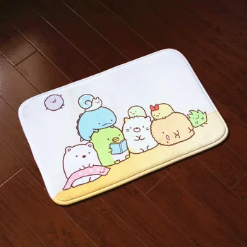 Desene Animate Sumikko Gurashi Covoare De Uz Casnic Non Alunecare Copii Crawling Mat Animale Minunate Colț Bio De Absorbție A Apei Covor Dormitor