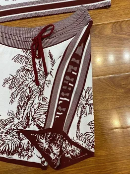 Design de lux high-end două bucata set pentru femei tricotate cu maneci scurte tricou și pantaloni scurți de înaltă talie cu logoed scrisoare și de marcă categorie