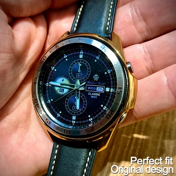 Destul de Caz Pentru Samsung Galaxy Watch Gear S3 S4 42mm 46mm Moale bara de protecție Pentru a Viziona 3 41mm 45mm Ceasuri Inteligente Accesorii