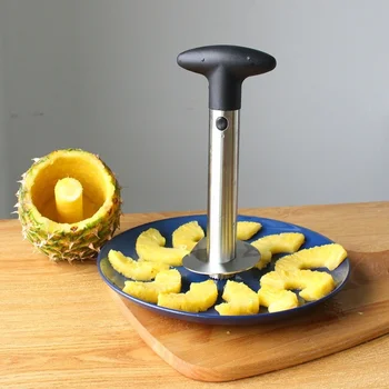 Din Oțel Inoxidabil De Ananas Cutter Masini De Uscare Masini De Uscare De Fructe Slicer Spirală De Tăiere Cuțit De Bucătărie Acasă Accesorii Instrumente De Gătit Gadget