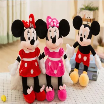 Disney Drăguț De Înaltă Calitate, Cu Mickey Mouse Minnie Jucării De Pluș Animale Vigny Animat Urs De Pluș Papusa Copii Cadouri
