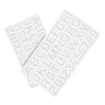 Diy Manual De Cristal Adeziv Rășină Epoxidică Mucegai Întreaga Bord Digital Scrisoare De Luare De Bijuterii Decor Scrisoare De Mucegai Silicon Pentru Rasina
