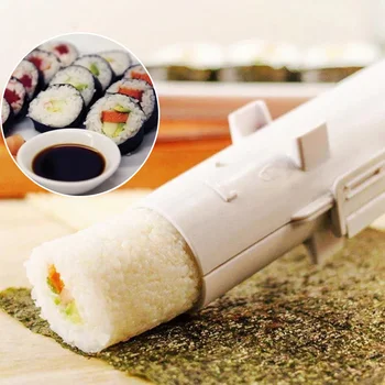 DIY Sushi de Luare a Mașinii Sushi Maker Role de Orez Mucegai Sushi Bazooka de Legume Carne de Rulare Instrument de Bucătărie Sushi Instrument