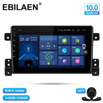 EBILAEN Auto Multimedia Player Pentru Suzuki Grand Vitara 3 2005 -Android 10.0 Autoradio Navigatie GPS Radio Unitatii 4G WIFI