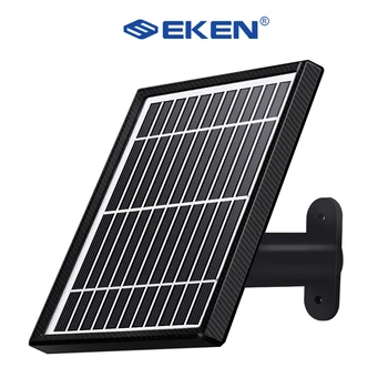 EKEN Impermeabil Panou Solar 3.3 W 5.5 V 4 Metri de Cablu De Securitate în aer liber Reîncărcabilă Baterie IP Camera WiFi