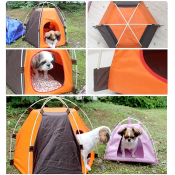 Fabrica De Vânzare Directă În Aer Liber Camping Soare Adăpost Animale De Companie Protecție Solară Mici Și Mijlocii Pisică Câine Canisa Grădină Interioară Tent Cort