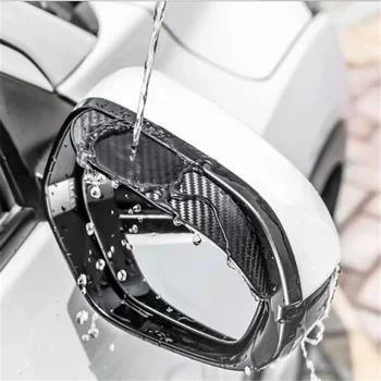 Fibra de Carbon auto oglinda retrovizoare ploaie spranceana pentru BMW F07 F10 F11 M5 E89 Z4 E85 E60 E61 E63 i8 și i3 E39