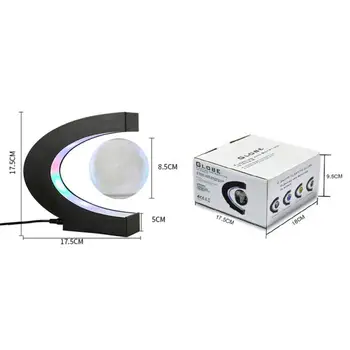 Fierbinte de Vânzare 3D Magnetic Levita Luna Lampă Lumina de Noapte LED Wireless Glob Constelație Minge de Lumină Plutind Lampa de Cadouri inedite