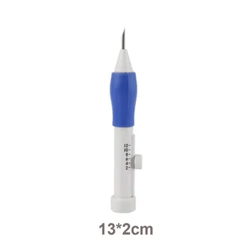 Fierbinte Practice Plastic ABS Meserii DIY Magic Broderie Pen Set de BRICOLAJ 3 Interschimbabile Pumn Ac de Cusut Accesorii
